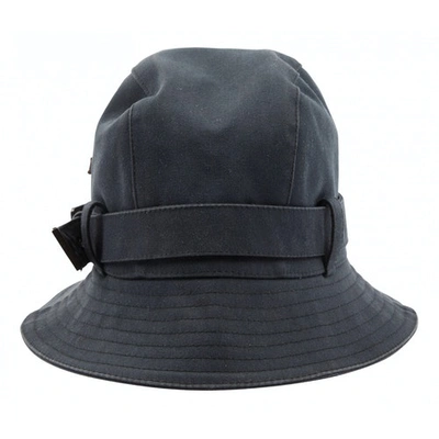 Pre-owned Louis Vuitton Black Cotton Hat