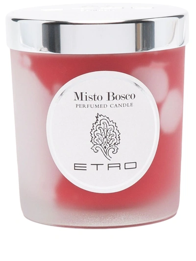 Shop Etro Profumi Mostro Bosco Scented Candle In Red