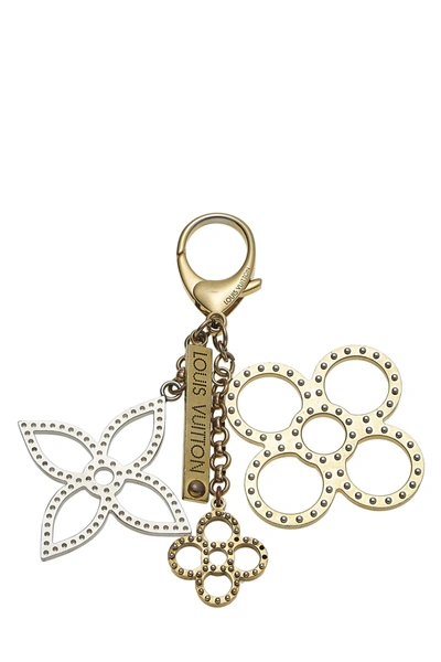 Pre-owned Louis Vuitton Gold & Silver Metal Tapage Bag Charm