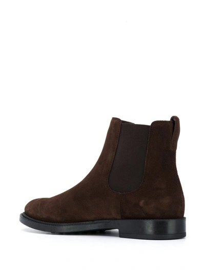 Shop Tod's Suede Ankle Boots