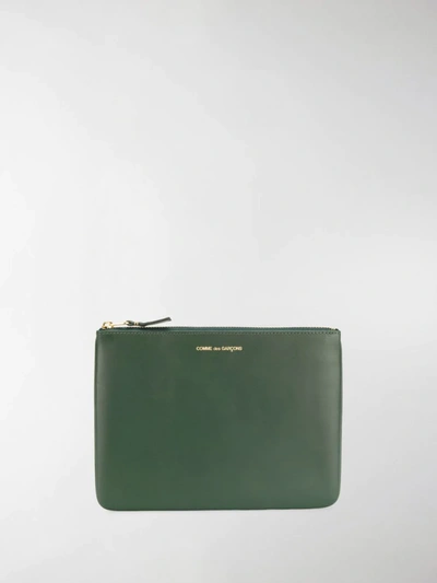 Shop Comme Des Garçons Classic Wallet In Green