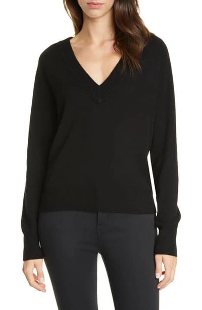 Shop Equipment Madalene Cashmere Sweater In True Black