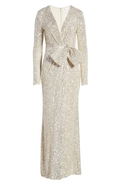 eliza j sequin gown