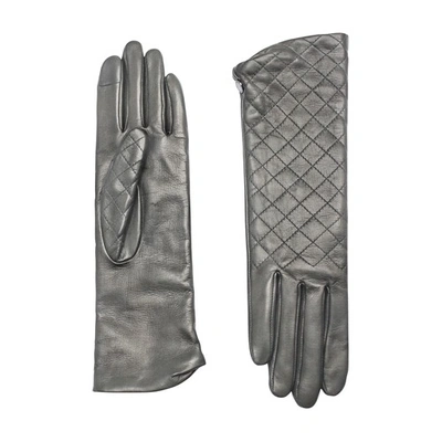 Shop Agnelle Gloves Audrey Tactile In Noir