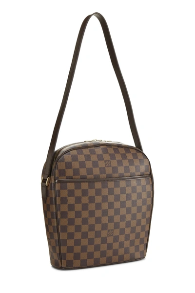 Pre-owned Louis Vuitton Damier Ebene Ipanema Gm