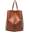 MAISON MARGIELA Leather Shopper Bag