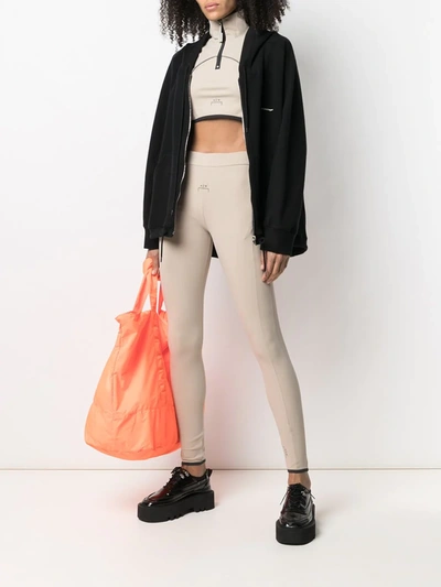 Shop A-cold-wall* Bone Colour Leggings In Neutrals