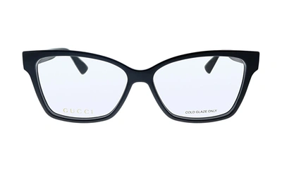 Shop Gucci Gg 0634o 001 Cat-eye Eyeglasses In Demo