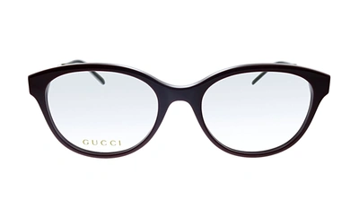 Shop Gucci Gg 0656o 004 Cat-eye Eyeglasses In Demo