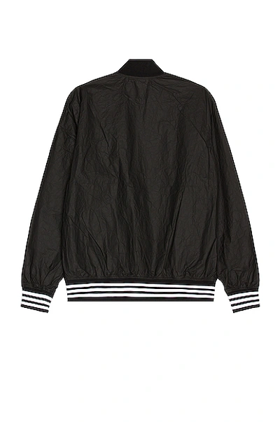 Shop Adidas X Human Made Tyvek Track Top In Black