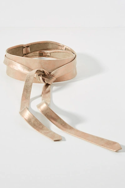 Shop Ada Classic Wrap Belt In Pink