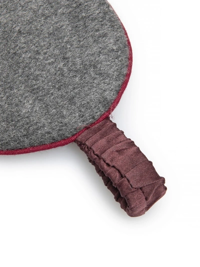 Derek Rose Eye Mask In Charcoal