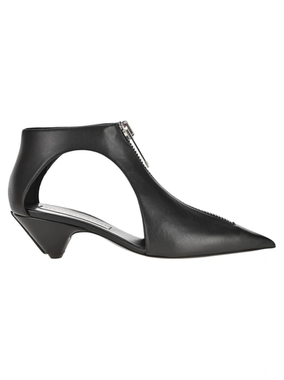 Shop Stella Mccartney Zipit Ankle Boots In Black