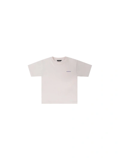 Shop Balenciaga T-shirt For Boy In White