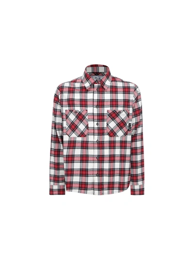 Shop Off-white Shirt In Red No Col