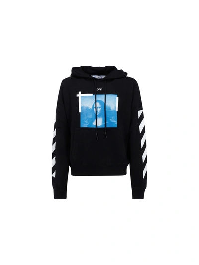 Shop Off-white Hoodie In Black Whit
