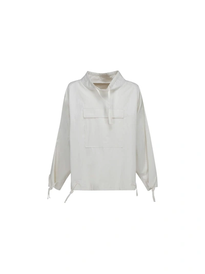 Shop Maison Margiela Jacket In Off White