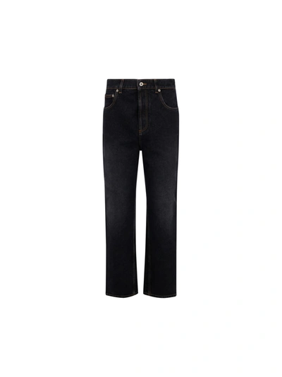 Shop Loewe Jeans In Black