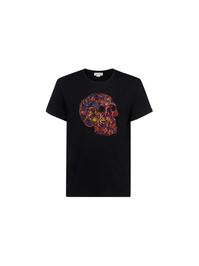 Shop Alexander Mcqueen T-shirt In Black/mix