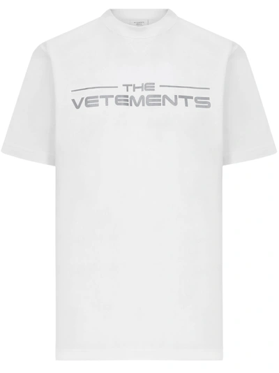 Shop Vetements T-shirt In White