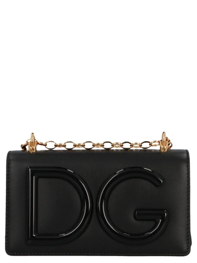 Shop Dolce & Gabbana Dg Girl Bag In Black