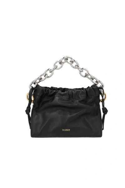 Shop Yuzefi Mini Bom Bag In Black