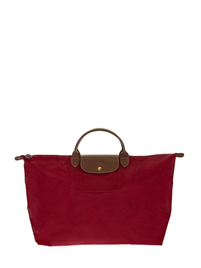 Shop Longchamp Le Pliage - Original Travel Bag In Red