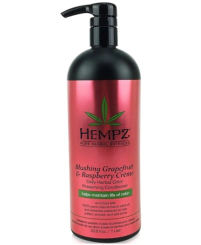 Shop Hempz Blushing Grapefruit & Raspberry Creme Herbal Color Preserving Conditioner, 33-oz, From Purebeauty Sa