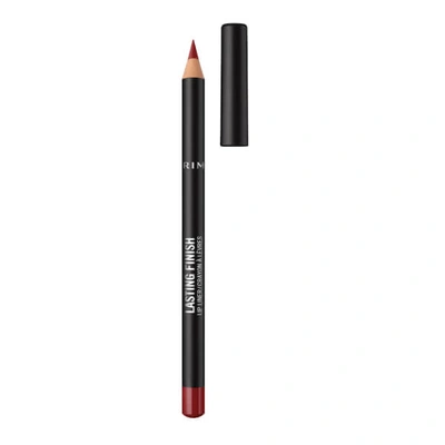 Shop Rimmel Lasting Finish 8hr Lip Liner (various Shades) - Bitten Red 580 In Bitten Red 580 