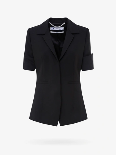 Shop Off-white Blazer In Black