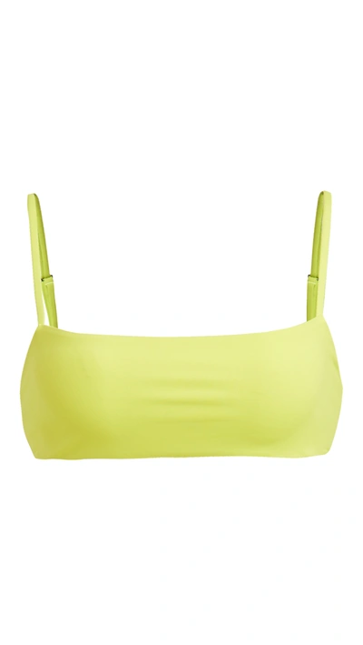 Shop Mara Hoffman Sia Bikini Top In Neon Beat