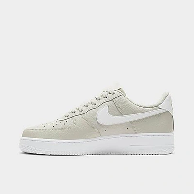 Shop Nike Men's Air Force 1 '07 Casual Shoes In Light Bone/white
