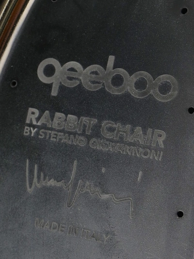 Shop Qeeboo Rabbit Chair In Gold
