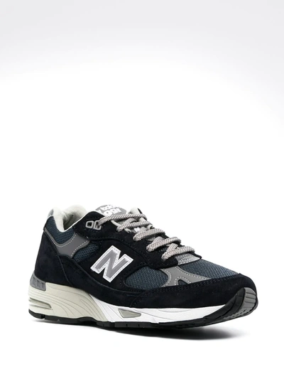 Shop New Balance Made In England Low-top Sneakers In Blue