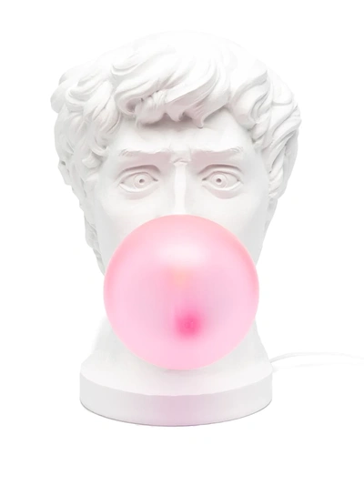 Shop Seletti Statue Bublegum Lamp In White