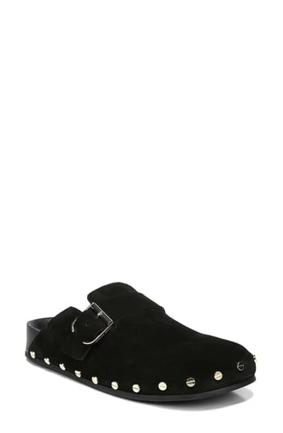 Shop Veronica Beard Fern Studded Clog In Black