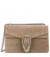 GUCCI Dionysus Suede And Leather Shoulder Bag