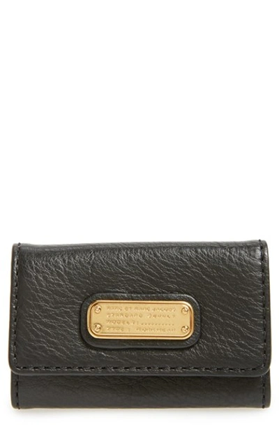 Marc By Marc Jacobs 'new Q' Key Case In Black