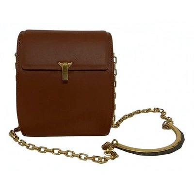 Pre-owned The Volon Leather Crossbody Bag In Brown