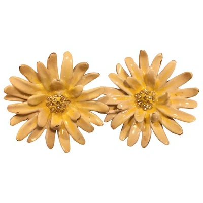 Pre-owned Etro Gold Metal Earrings