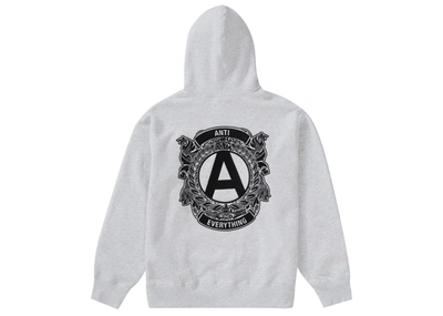Supreme the most hooded sweatshirt cheap ash grey
