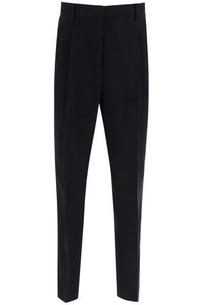 Shop N°21 Cropped Classic Trousers In Black (black)