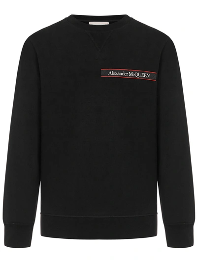 Shop Alexander Mcqueen Sweatshirt In Black