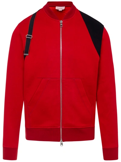Shop Alexander Mcqueen Jacket In Red