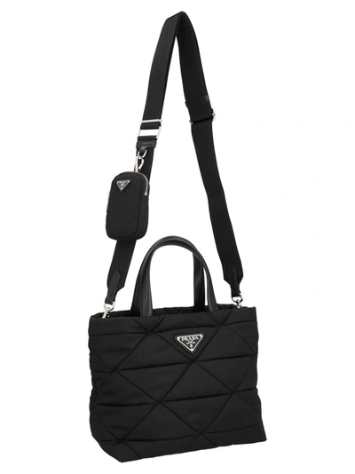 Shop Prada Bag In Black