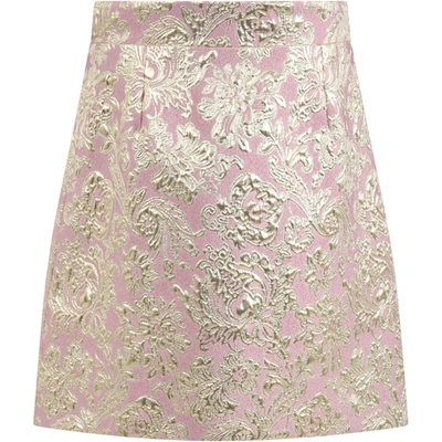 Shop Dolce & Gabbana Pink Skirt For Girl