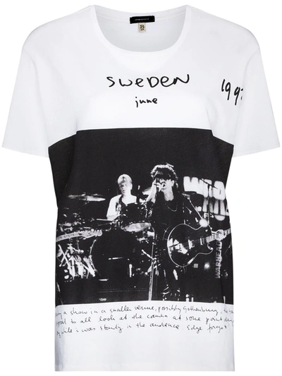 Shop R13 X U2 Sweden Boy Crew-neck T-shirt In White