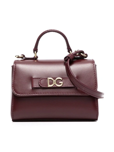 Shop Dolce & Gabbana Dg-logo Handbag In Red