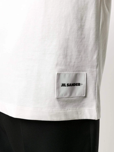 Shop Jil Sander T-shirts And Polos In Bianco