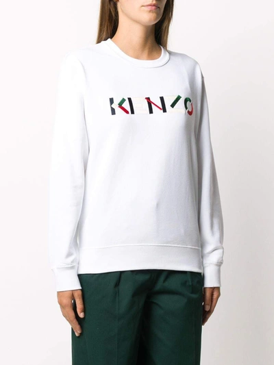 Shop Kenzo Sweaters In Bianco